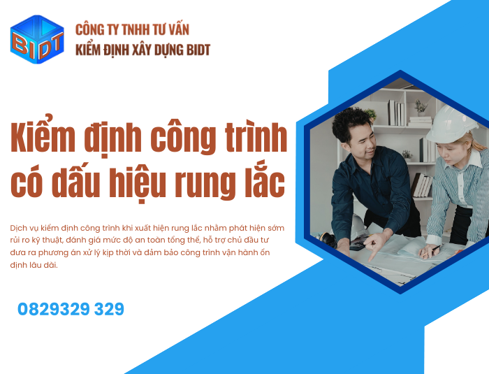 Kiểm định công trình có dấu hiệu rung lắc